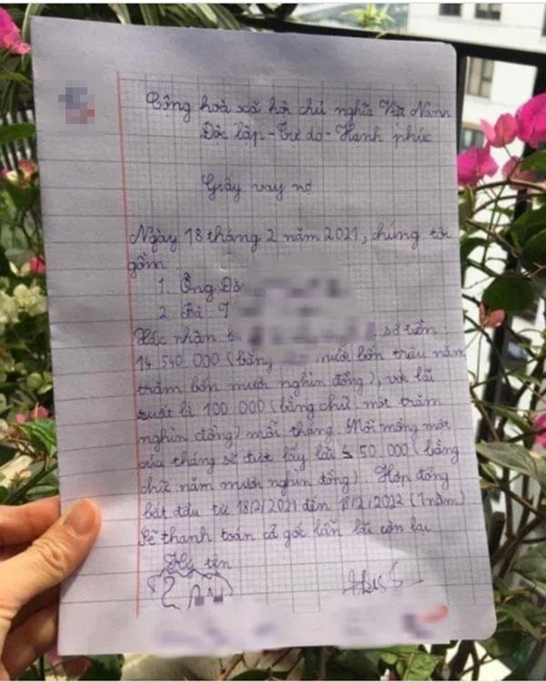 Bị tịch thu tiền lì xì, cậu nhóc yêu cầu mẹ ký một biên bản kèm nội dung bất ngờ-1