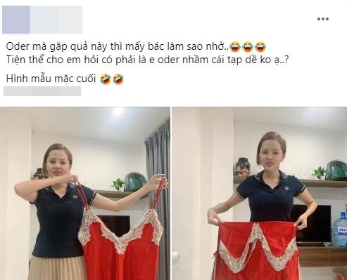 Đặt váy ngủ sexy, cô gái nhận về sản phẩm y chang tạp dề ngoại cỡ-1