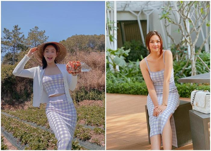 Minh Hằng đụng hàng Thanh Hằng set đồ bình dân, ai mặc đẹp hơn?-8