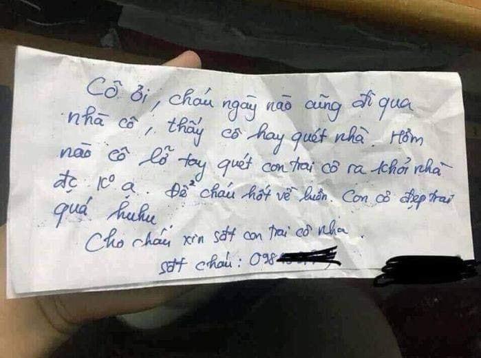 Qua nhà hàng xóm thấy trai đẹp, cô gái tung chiêu thả thính khiến phụ huynh đứng hình-1