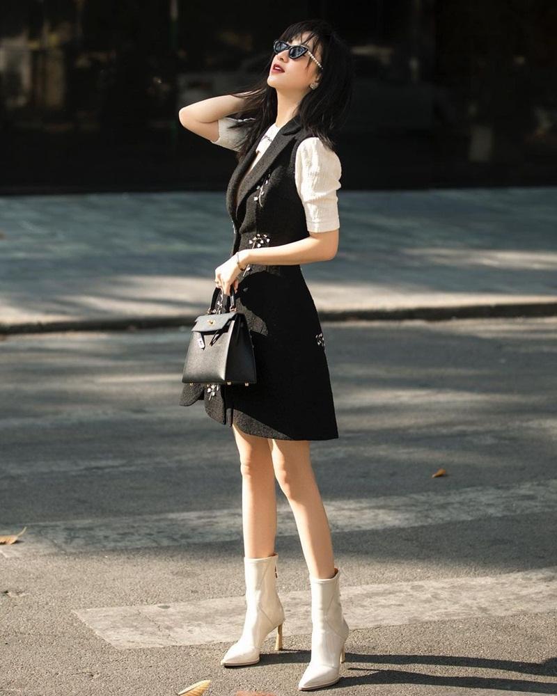 Lệ Quyên sang chảnh với công thức all white - Tóc Tiên lên đồ Retro đẹp ngất-10