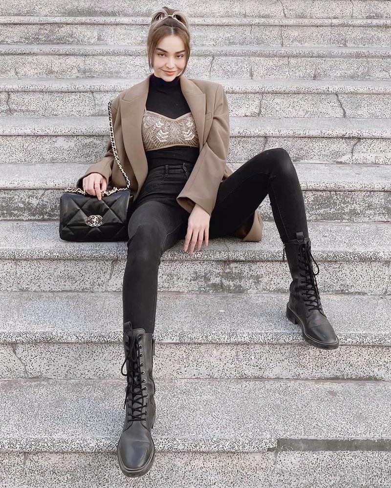 Thúy Vi diện áo đan dây o ép vòng 1 - Chi Pu lên đồ cut-out táo bạo-7