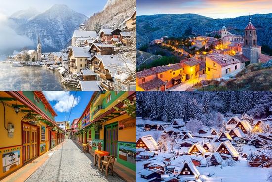 Những ngôi làng đẹp như cổ tích khắp thế giới