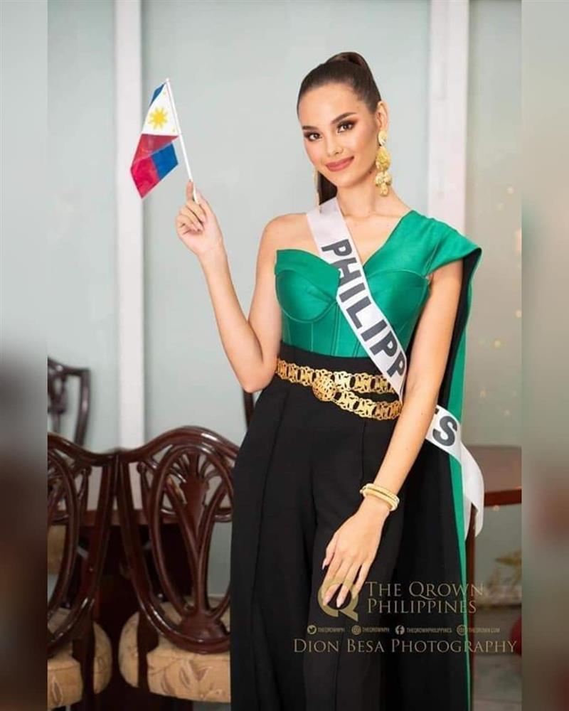 Trang phục xuất trận Miss Grand của Ngọc Thảo bị soi giống Catriona Gray-8