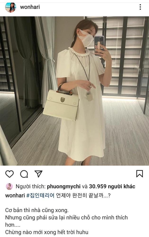 Hari Won mặc váy kiểu bà bầu gây xôn xao-1