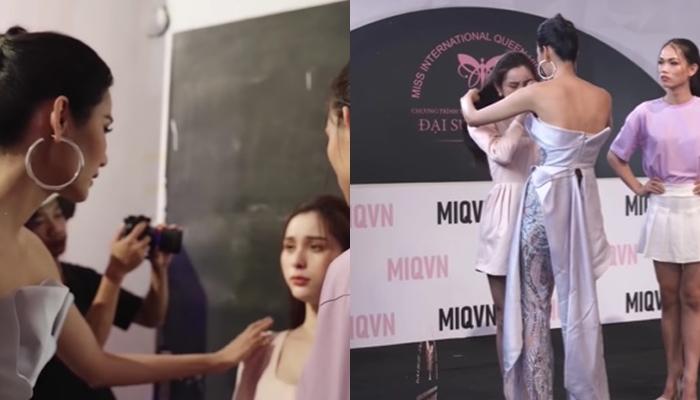 Cặp Á hậu Hoàng Thùy - Tường Vi bằng mặt không bằng lòng?-3