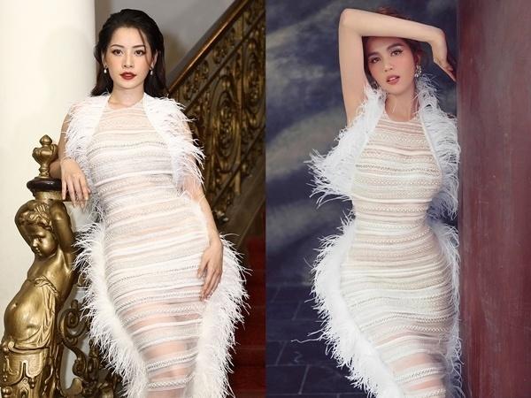 Đụng hàng tháng 2: Xôn xao chiếc đầm cánh bướm dối gian của Phí Phương Anh-5