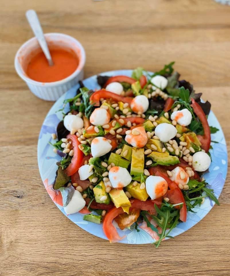 Mẹ Việt ở Thụy Sĩ chia sẻ những đĩa salad màu sắc đẹp như nhà hàng-7