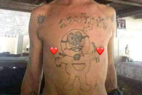 Loạt hình xăm phiên bản 'tấu hài' khiến dân chơi khóc dở mếu dở