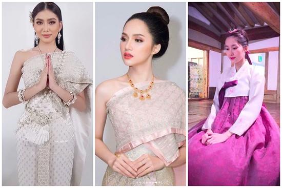 Đông Nhi ngọt ngào nhưng H'Hen Niê, Ngọc Thảo là đỉnh nhất khi diện đồ nước ngoài