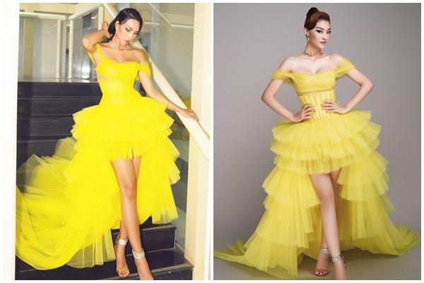 Đụng hàng tháng 2: Xôn xao chiếc đầm cánh bướm dối gian của Phí Phương Anh-9