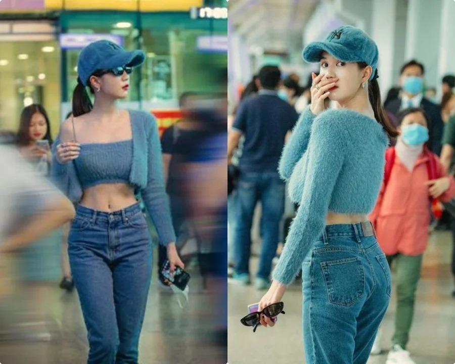 Đụng hàng set áo lông: Ngọc Trinh - Chi Pu khoe eo thon, Kaity hack dáng hiệu quả-3
