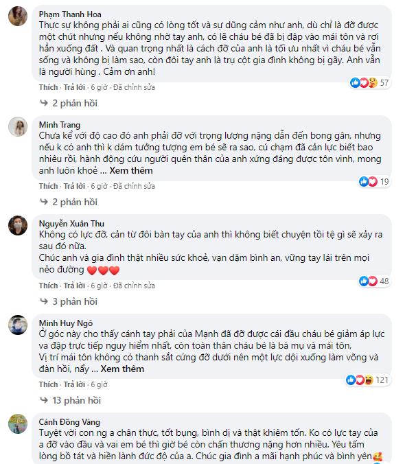 Góc quay cận cảnh anh Nguyễn Ngọc Mạnh đỡ bé gái rơi từ tầng 13-5