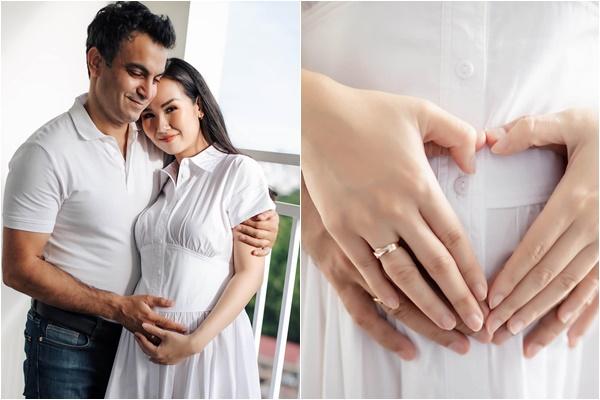 Chồng Ấn Độ phản ứng lạ khi Võ Hạ Trâm báo tin mang bầu-6