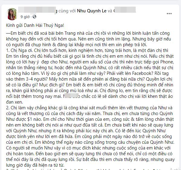 Bạn thân vợ cũ Hoàng Anh đáp trả Thúy Nga sau status dạy dỗ-4