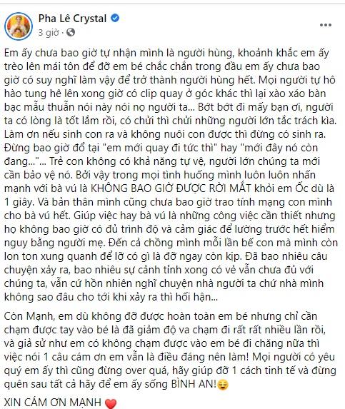 Sao Việt phẫn nộ khi người cứu bé gái rơi từ tầng 13 bị chỉ trích ngược-6