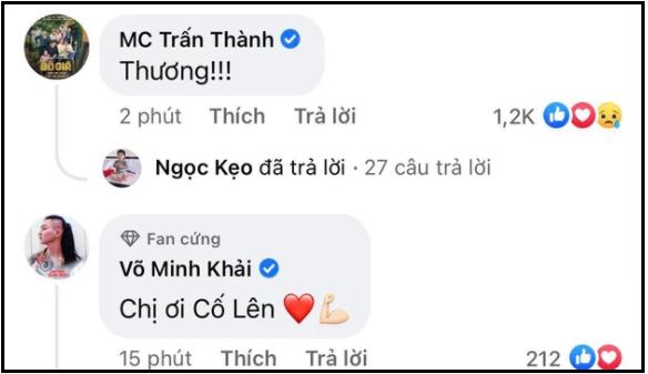 Trấn Thành phản ứng dưới status đính chính của Lan Ngọc: 1 chữ nói lên tất cả!-1