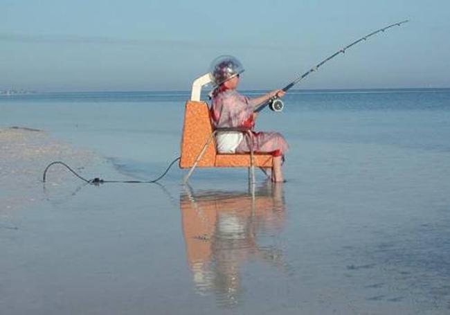 Những màn câu cá gây choáng, chỉ có cần thủ thực thụ mới nghĩ ra-9