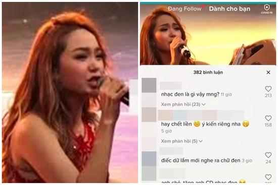 Đoạn clip Minh Hằng hát live thảm họa được mang ra so sánh với Chi Pu