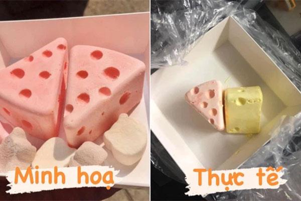 Đặt bánh tặng bạn thân, cô gái ê chề nhận về sản phẩm to hơn viên kẹo-1