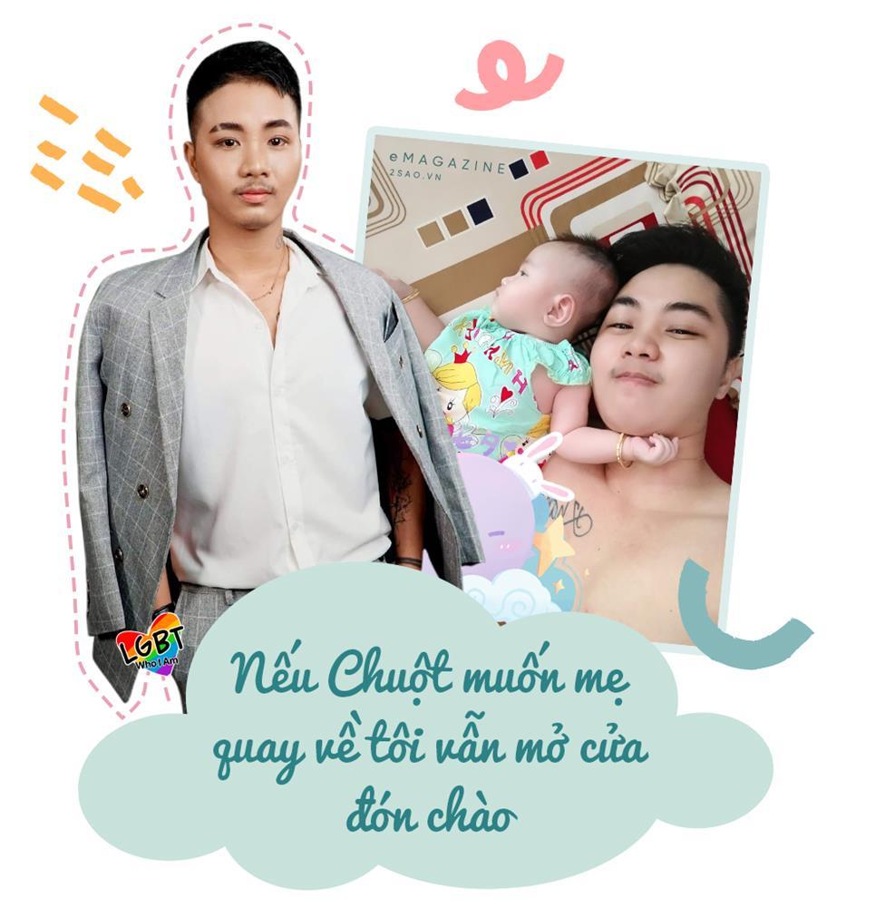 4 tháng gà trống nuôi con của người đàn ông Việt Nam đầu tiên mang thai-10