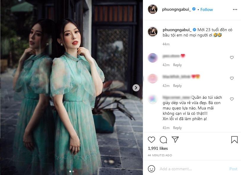 Bị đồn mang bầu với Bình An, Á hậu Phương Nga lên tiếng-5