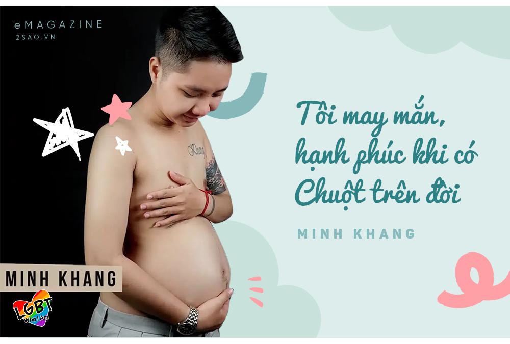 4 tháng gà trống nuôi con của người đàn ông Việt Nam đầu tiên mang thai-3