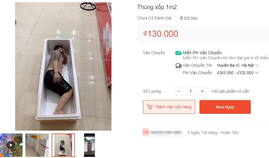 Rao bán thùng xốp nhưng khách không tin, chủ shop có hành động khiến tất cả đứng hình-1