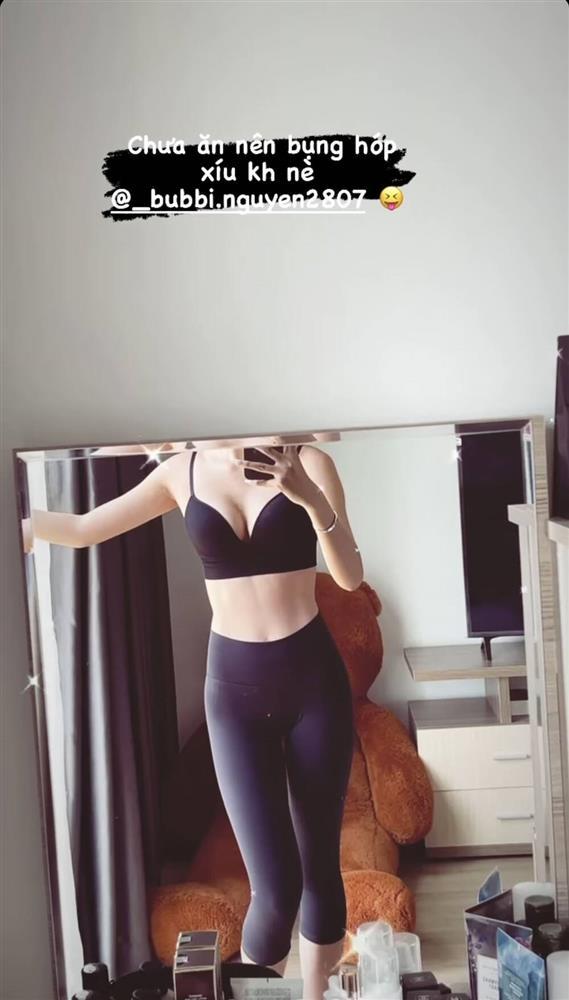 Tiểu Vy diện đồ bó sát khoe vòng 1 khiến fan không thể rời mắt-3