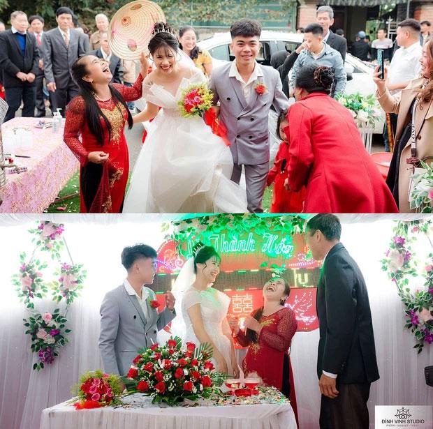 Con trai lấy vợ, phản ứng lạ của mẹ chồng đi bên cạnh gây chú ý-1