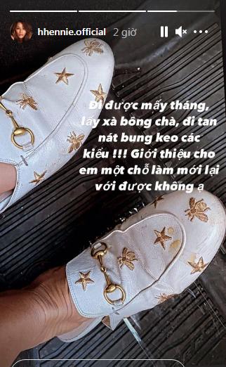 HHen Nie phá tan nát đôi giày hiệu giá 20 triệu đồng-1
