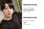 Đăng nhạc giữa đêm, Jungkook on top bá chủ trending toàn cầu