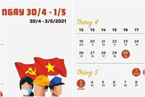 Người dân nghỉ 4 ngày dịp 30/4-1/5