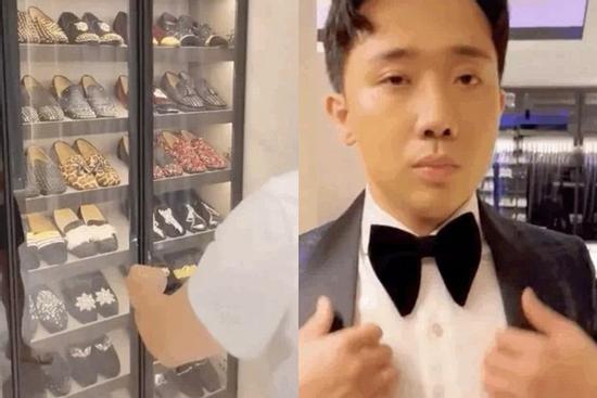Kho đồ hiệu nhìn thôi đã choáng của Trấn Thành trong căn hộ mới