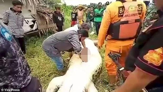 Hãi hùng bé trai 8 tuổi bị cá sấu nuốt chửng ở Indonesia-1