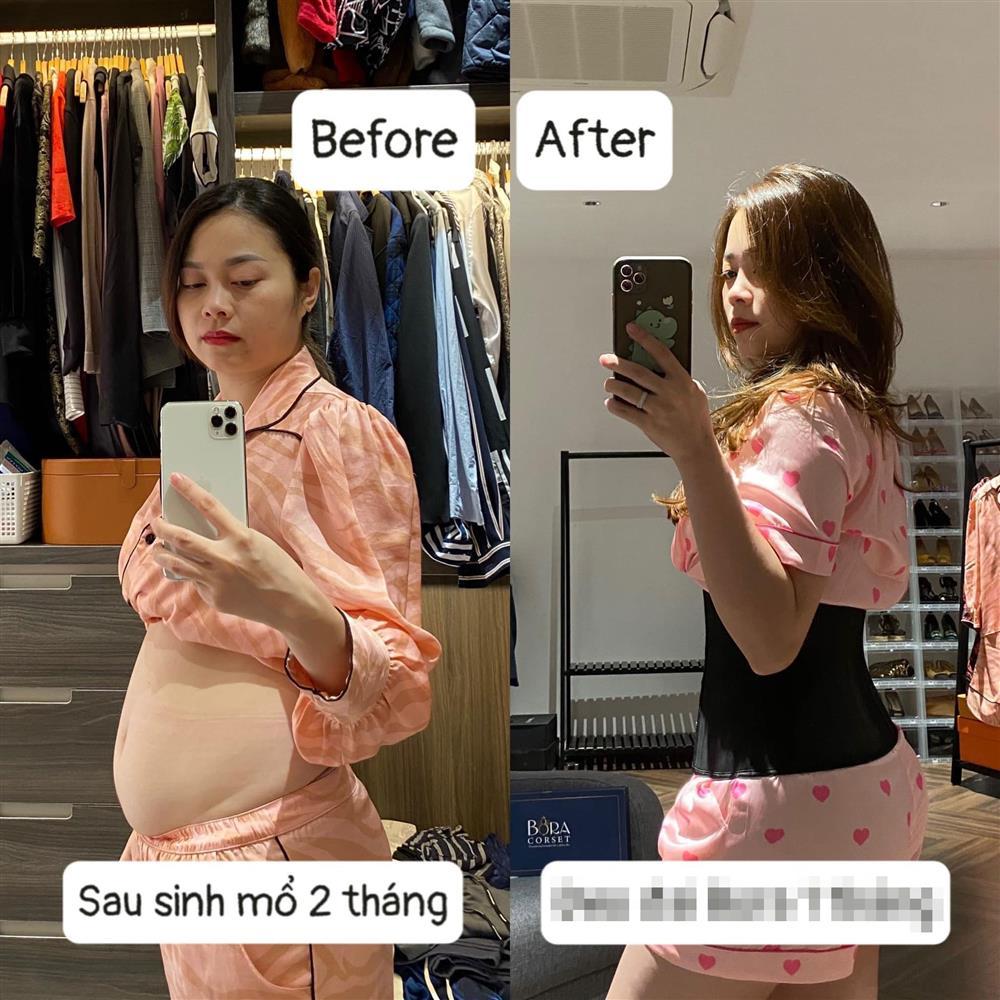 Hằng Túi lộ bụng chảy xệ sau khi sinh con lần thứ 5-2