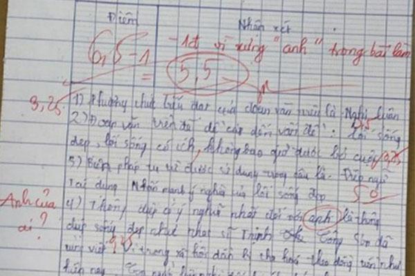 Được yêu cầu tả mẹ ngày 8/3, nhóc lớp 3 làm ai ngã ngửa ở điều thứ 11-3