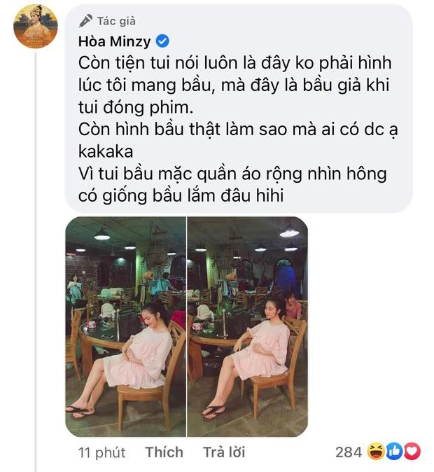 Hòa Minzy nói rõ ảnh bầu vượt mặt trong quá khứ, tiết lộ cách hack dáng lúc mang thai-2