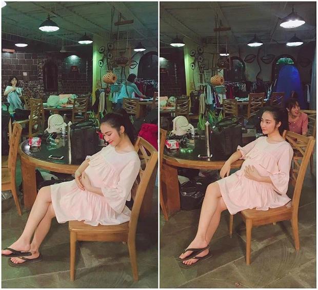 Hòa Minzy nói rõ ảnh bầu vượt mặt trong quá khứ, tiết lộ cách hack dáng lúc mang thai-3