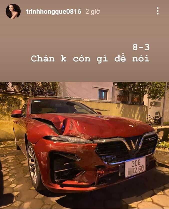 Xế mới tậu của Hồng Quế nát banh, nghi tai nạn nghiêm trọng-2