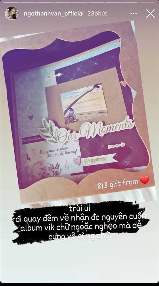 Ngô Thanh Vân khoe quà 8/3 gắn kèm ảnh hôn phi công-1