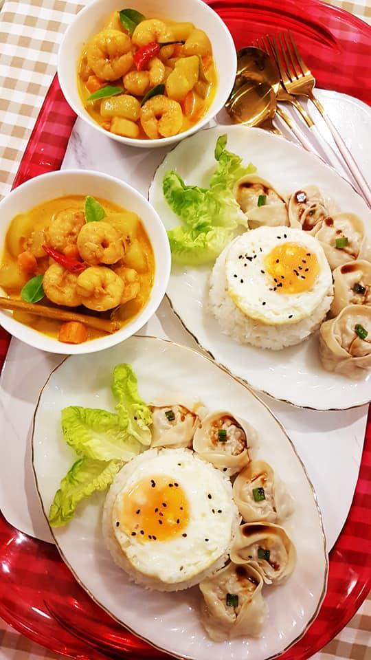 Mẹ Việt ở Maylaysia khoe suất cơm đĩa trong những ngày ở nhà tránh dịch-14