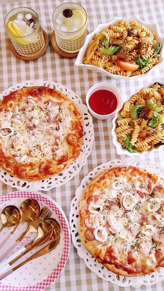 Mẹ Việt ở Maylaysia khoe suất cơm đĩa trong những ngày ở nhà tránh dịch-7