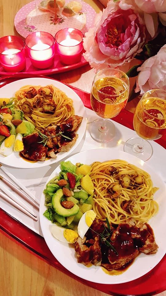 Mẹ Việt ở Maylaysia khoe suất cơm đĩa trong những ngày ở nhà tránh dịch-9