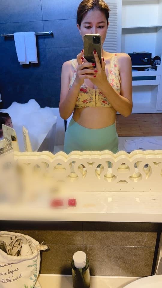 Trang Trần khoe bé mỡ bèo nhèo như vừa mới đẻ xong-1