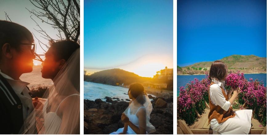 Cặp đôi đi Vũng Tàu chụp ảnh cưới nhưng lại dính chiêu lừa của bà bán hàng rong-2