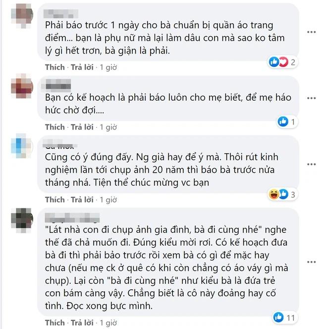 Mời mẹ chồng chụp ảnh kỷ niệm nhưng 1 vì lý do lại khiến bà từ chối rồi nói mát-3