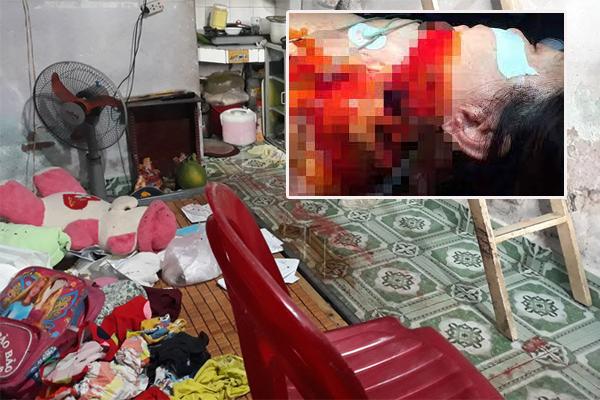 Cảnh sát xịt hơi cay, phá cửa khống chế kẻ sát hại cháu gái 5 tuổi-3