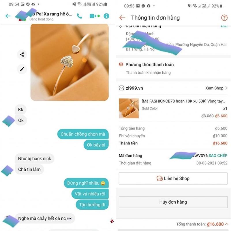 Thương bạn trai tặng dây chuyền 5 triệu, cô gái gửi lại 2 triệu nhưng rồi té ngửa nhận về cú lừa-3