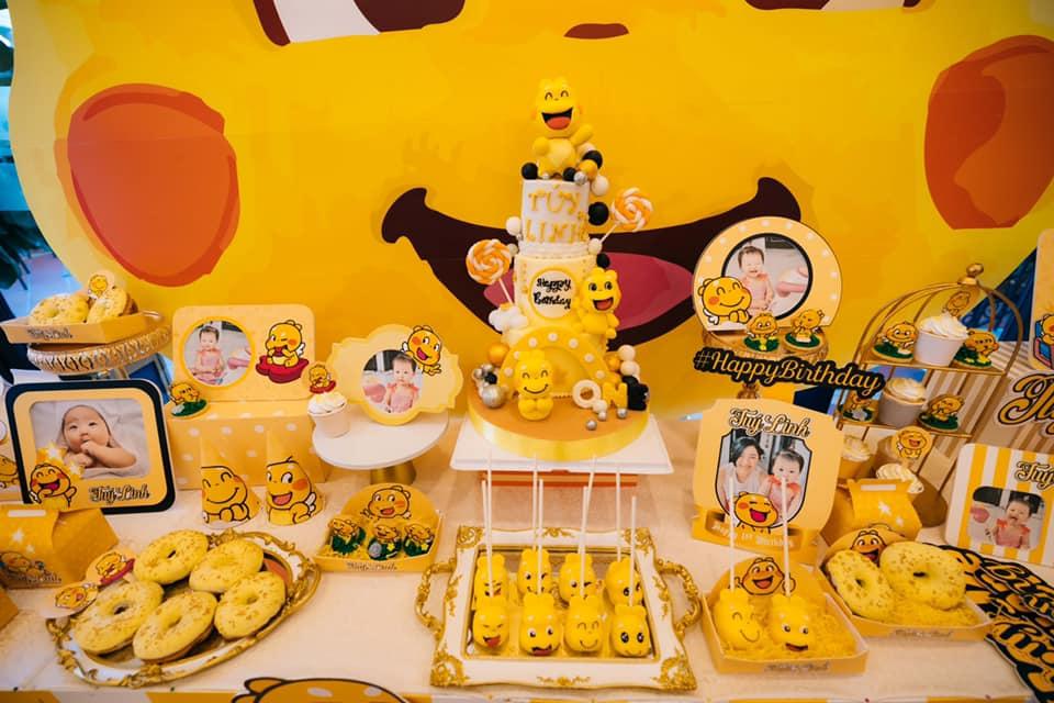 Tiệc sinh nhật 1 tuổi chuẩn rich kid của cháu gái Trấn Thành-5